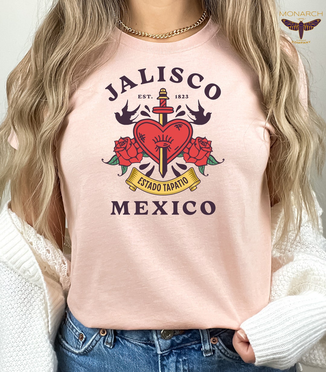 Jalisco T Shirt Woman's Shirt Jalisco, Guadalajara, Tapatio