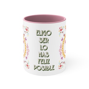 Spanish Coffee Cup,Housewarming gifts,Mexican,Mexicana,Mexican quotes,Mexican food,Regalos en espanol,taza de cafe,latina gifts,artistic cup