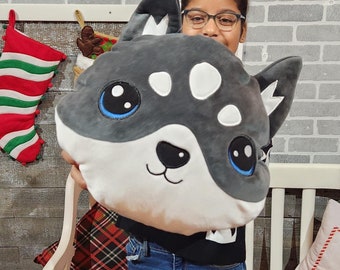 ¡Almohada con peso Wolf Puzzle Pal!