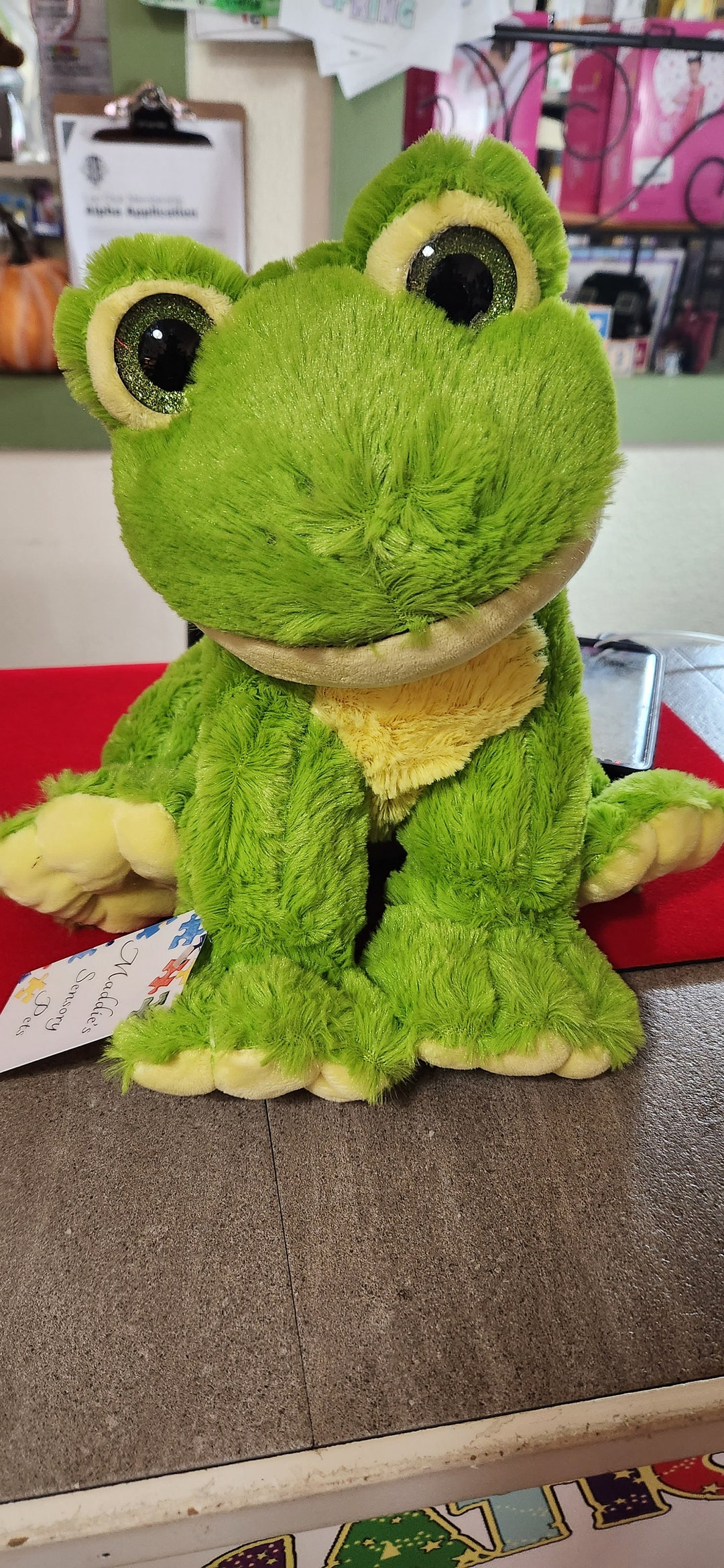 Jolly Apple Scented Frog Puzzle Pal - Etsy