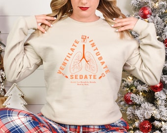 Anesthesiologist Shirt, Pulmonology Shirt,Respiratory Therapist Sweater, Anesthesia Assistant Tee, ICU Doctor Shirt Gift , CRNA Sweatshirt