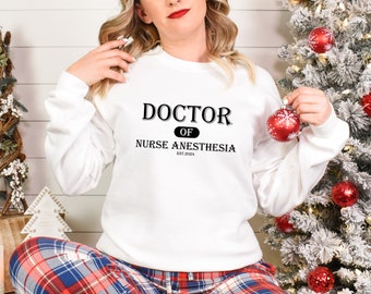 Sudadera de enfermero anestesista, camiseta de anestesiólogo, suéter de anestesiólogo, regalos de anestesia, residente de anestesia, regalo para anestesiólogo