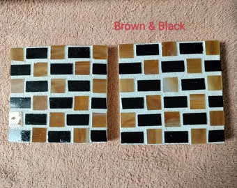 Mosaic coasters