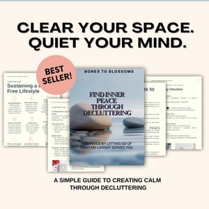 Decluttering Made Easy | Clear Your Home & Mind | Simple Declutter Workbook