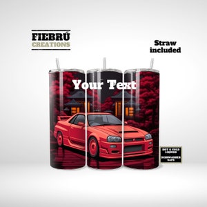 Car Enthusiast Premium Personalize Tumbler 20 oz, Mechanic gift, Car guy Item, Car Lovers, JDM gift