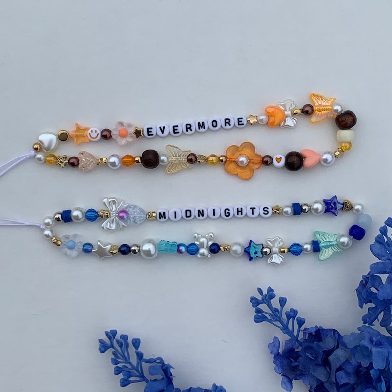 Taylor Swift Eras Phone Charms / Beaded Phone Strap / Gift for Swiftie