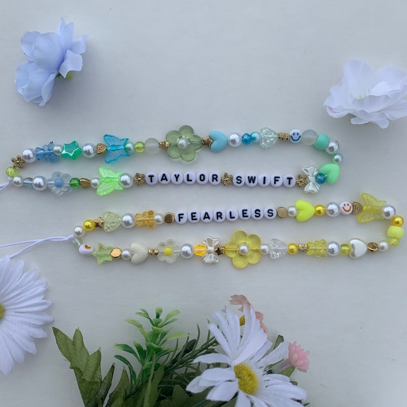 Taylor Swift Eras Phone Charms / Beaded Phone Strap / Gift for Swiftie