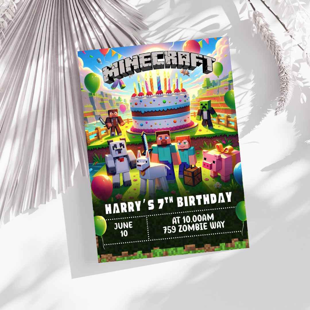 Creeper Digital Invitation