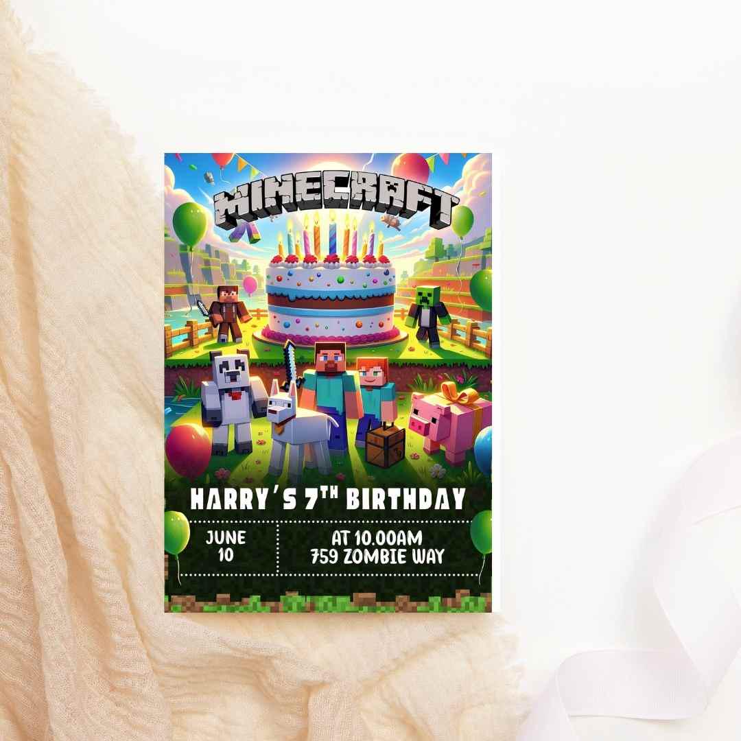 Creeper Digital Invitation