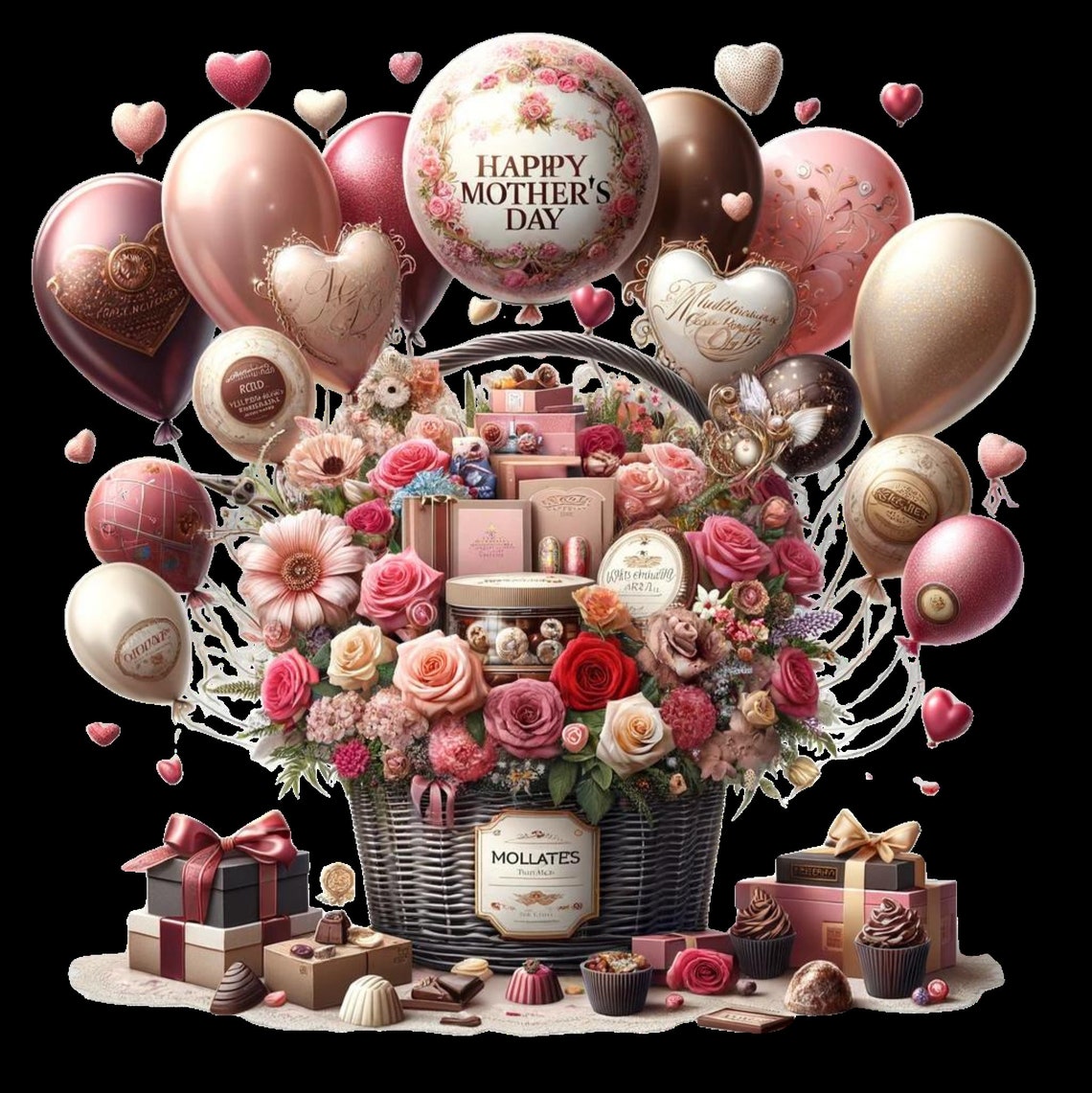 20 Mother's Day Design Sample Images Flowers for Tshirt and Sweatshirt ...