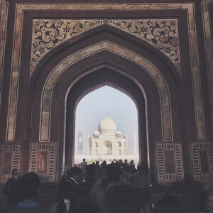 Taj Mahal Walkway | Indian Wall Art