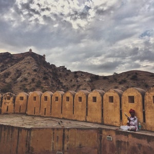 Rajasthan Mountains | Indian Wall Art
