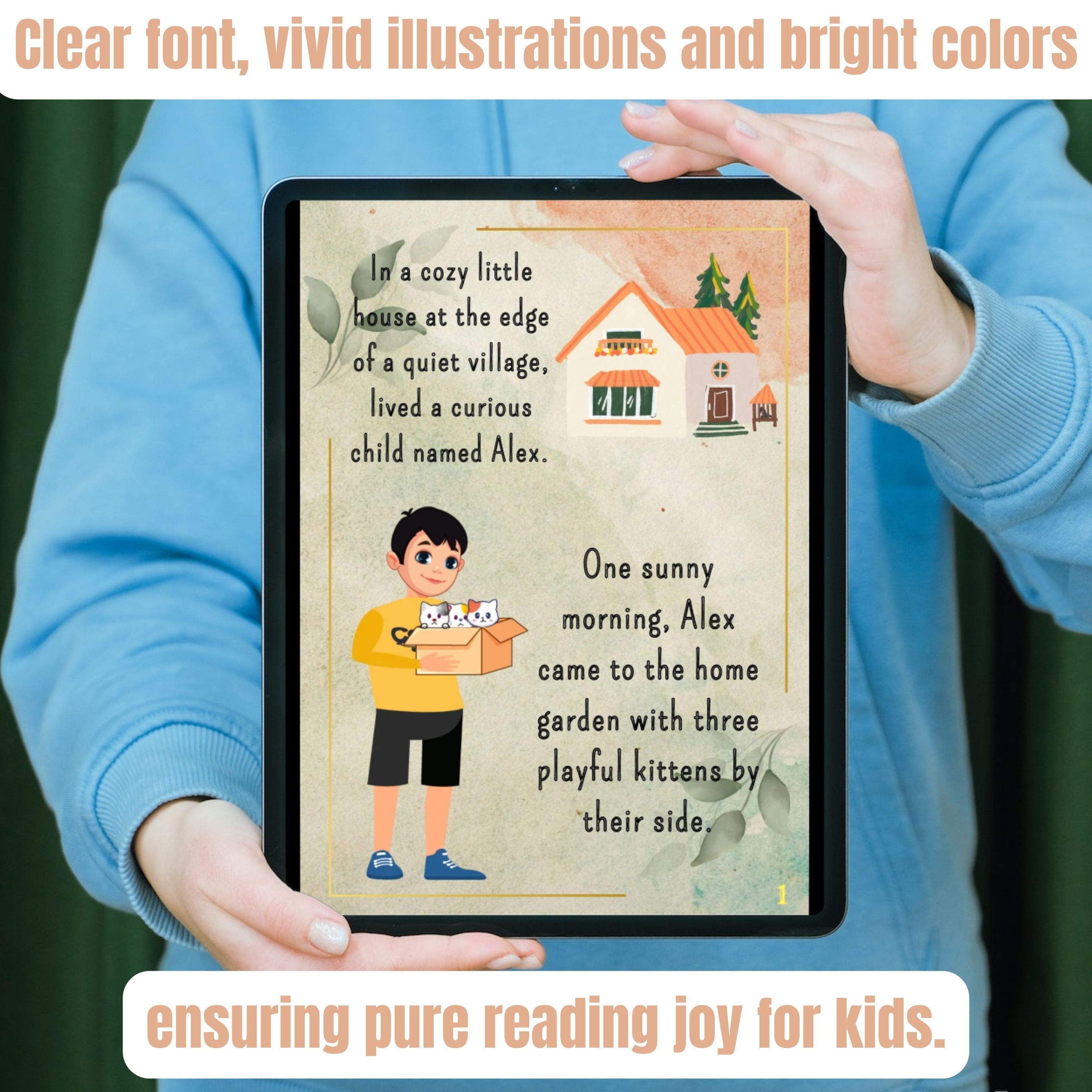 Story for Kids Printable Story for Kids Digital Kids Book - Etsy