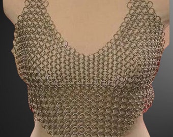 Chain mail Top Best Gift for Girls New One Chainmail bikini, Mother's Day Gift