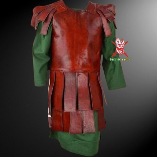 Römische Subarmalis-Kostüme aus Leder ohne Ärmel, Muttertagsgeschenk