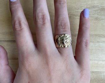 Vintage spoon ring, gift for anyone
