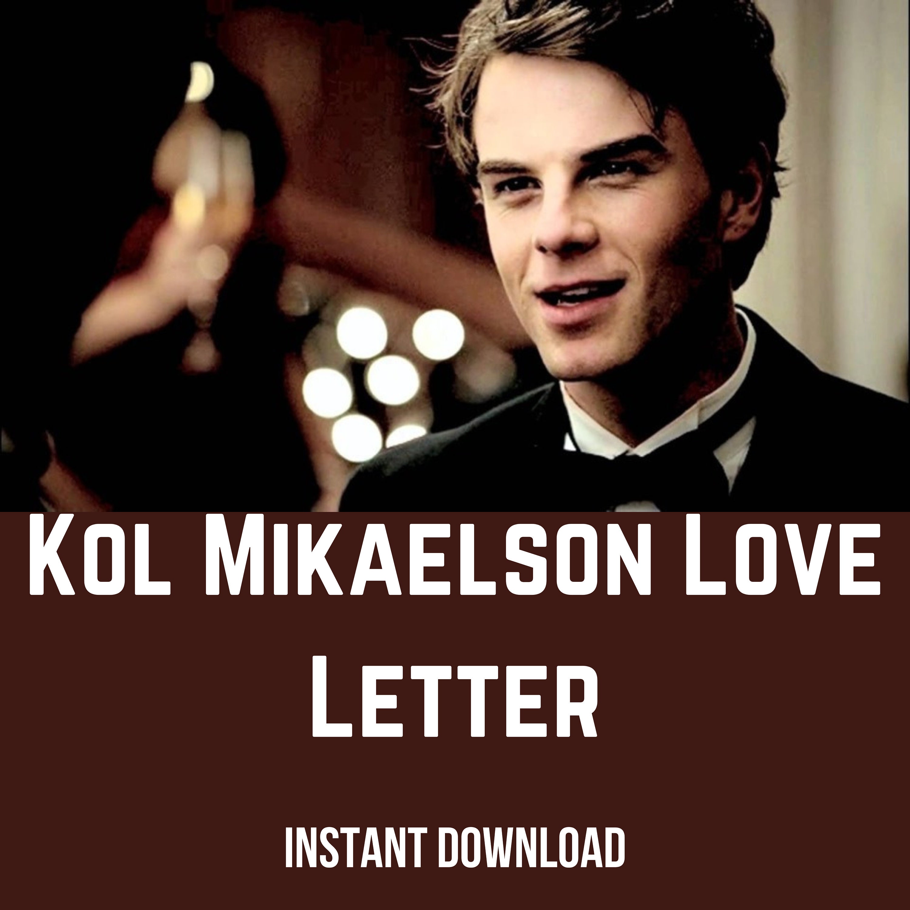 Kol Mikaelson Character - The Originals Paint By Numbers - Paint