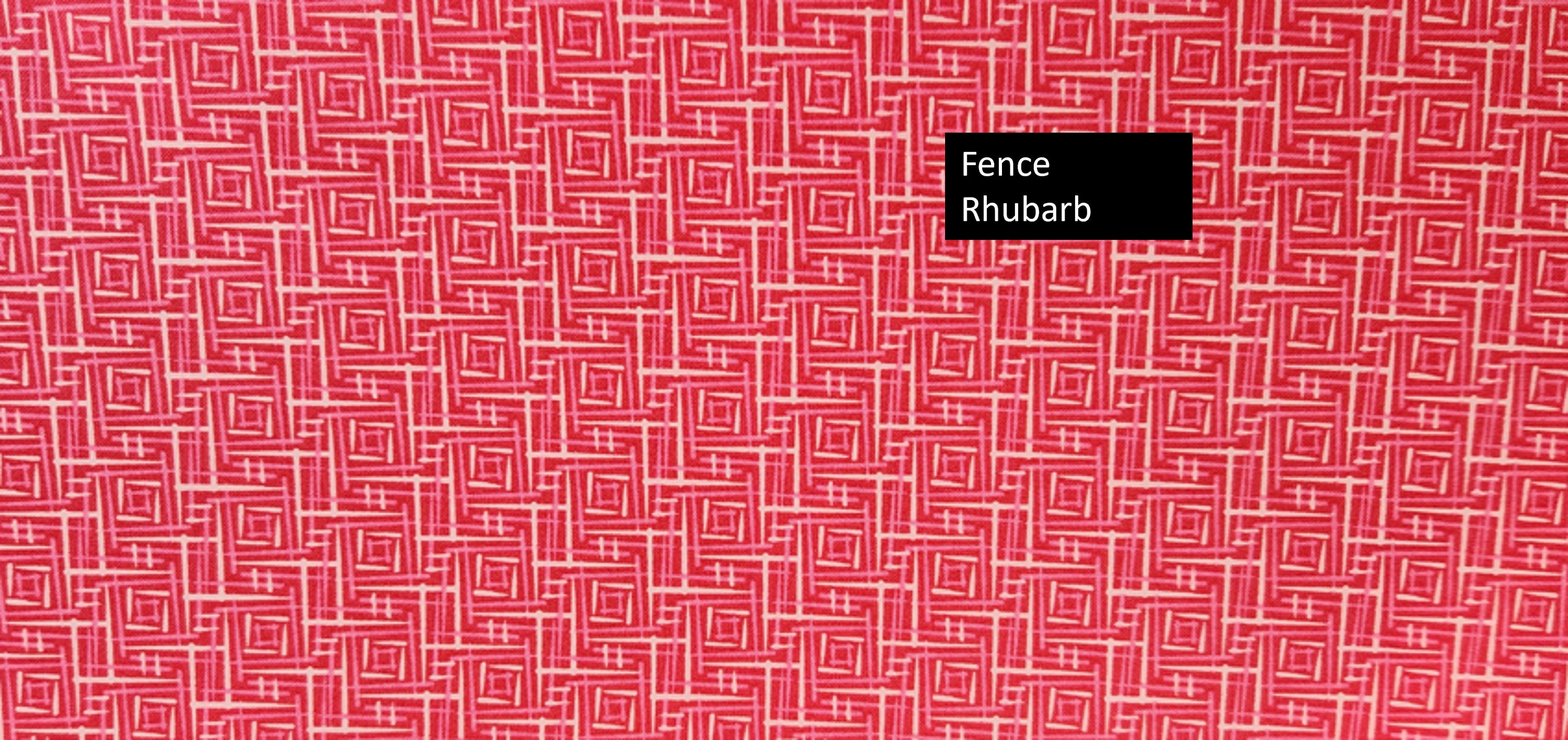 Transparency, Fence Rhubarb, SKU 17023-27, Benartex Fabric by Modern Quilt  Studio, Secret Agent Modern Mystery Sew Along, Yardage Cuts 