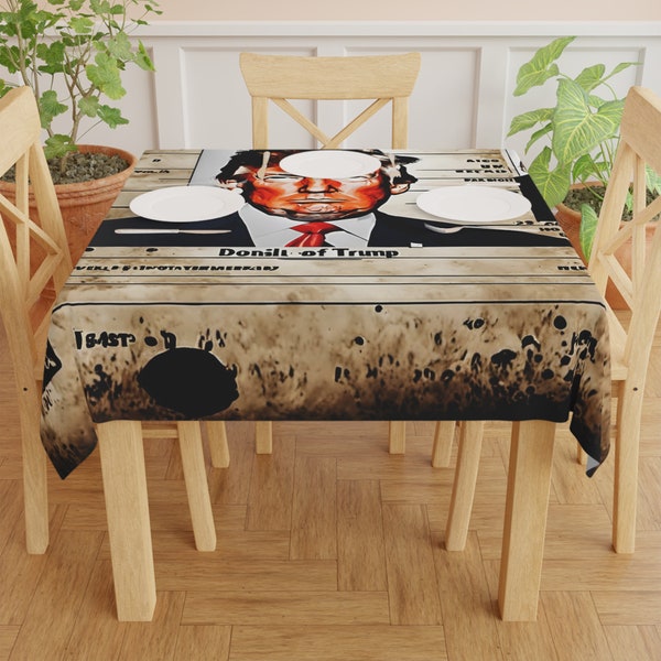 Funny Tablecloth Etsy
