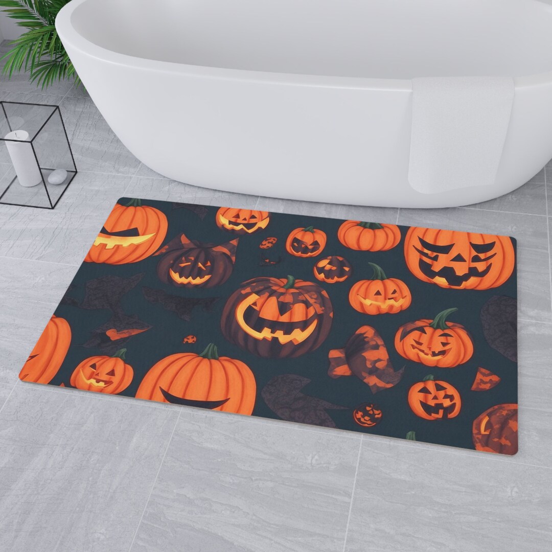 Halloween Custom 3D Floor Mat Halloween Kitchen Floor Mat Etsy