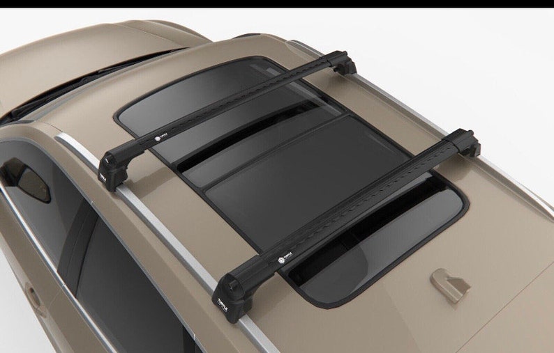 2022,2023,2024 New Hyundai Santa Cruz Roof Racks Cross Bars Black Color