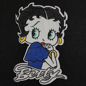 Betty Boop Fashion Girl patch, Iron On  patch
