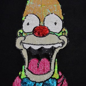 Huge Simpson Fashion patch, Sew On patch