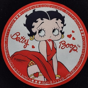 Betty Boop Fashion Girl patch, Iron On  patch