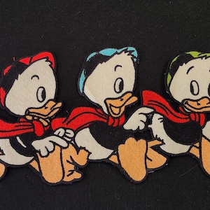 Embroidered Fashion patch, Iron On Donald Duck patch