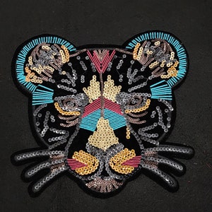 Tiger Patch, Iron on patch