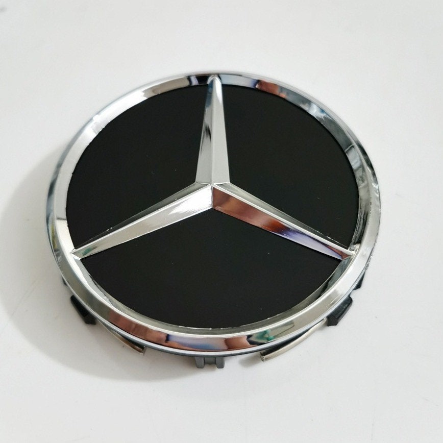 Mercedes Benz Wheel Center Caps Mercedes Alloy Wheel Centre Etsy