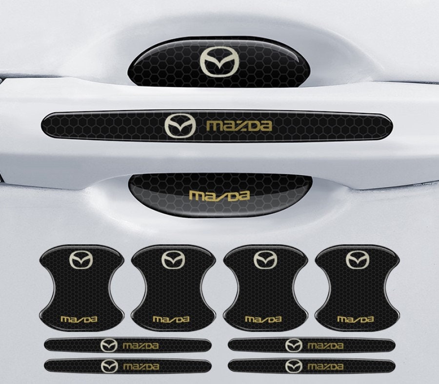 TW PREMIER Auto Kohlefaser Einstiegsleisten Schutz Aufkleber, für Mazda  CX-5 Türeinstieg Pedal Kratzfest Schutz Zubehör.: : Auto & Motorrad