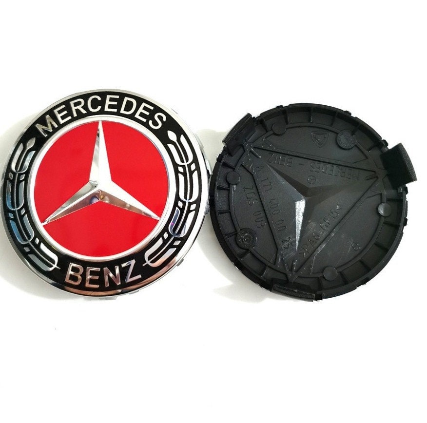 Mercedes Benz Wheel Center Caps Mercedes Alloy Wheel Centre Etsy