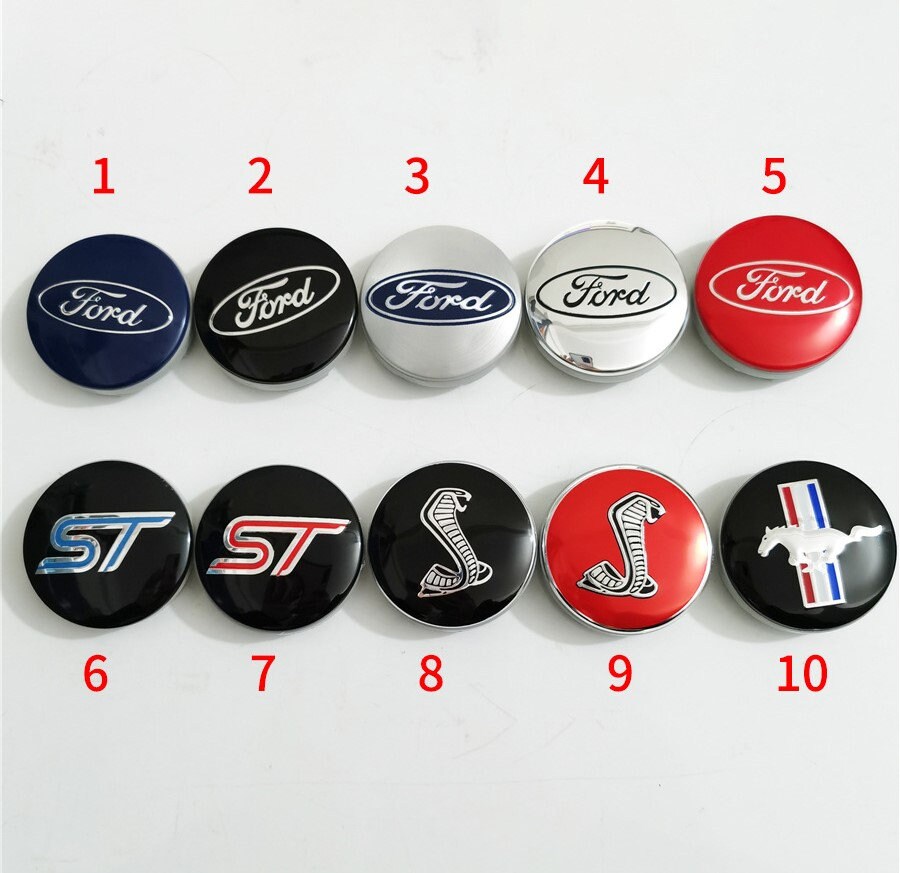 Enjoliveurs Centre Roue Peugeot – 45/50/55/60mm, Protection Anti-rayure, Logo, 4 Pièces