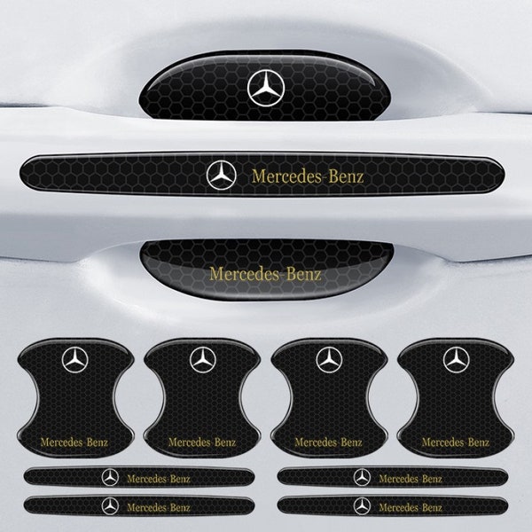 Protección de manija Mercedes, protección de manija de automóvil, manija de puerta Mercedes, protector de puerta Mercedes, accesorio de puerta Mercedes, accesorio Mercedes