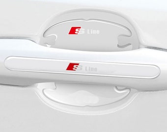 Clear S-line door handle, S-linehandle protection, S-linedoor protector, S-linedoor accessory, S-lineaccessory