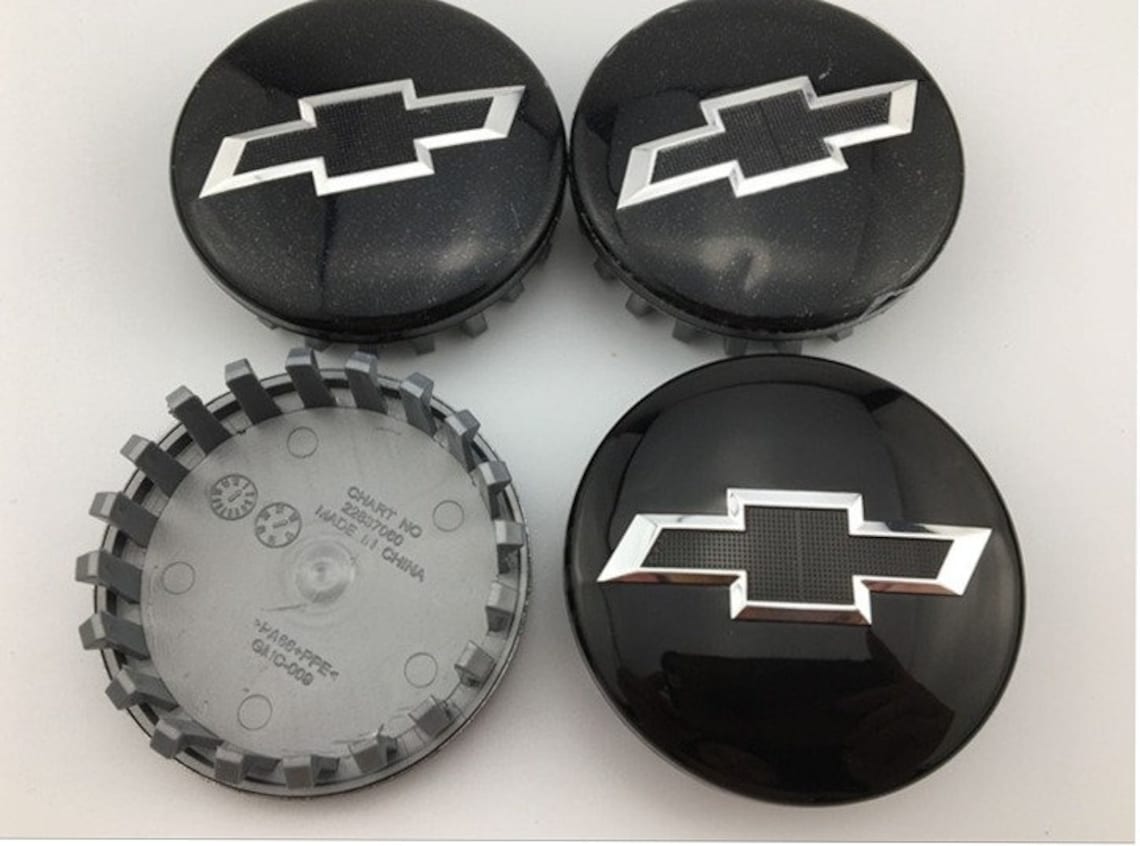 Chevrolet Wheel Center Caps Chevrolet Center Caps Set of 4 Etsy Canada