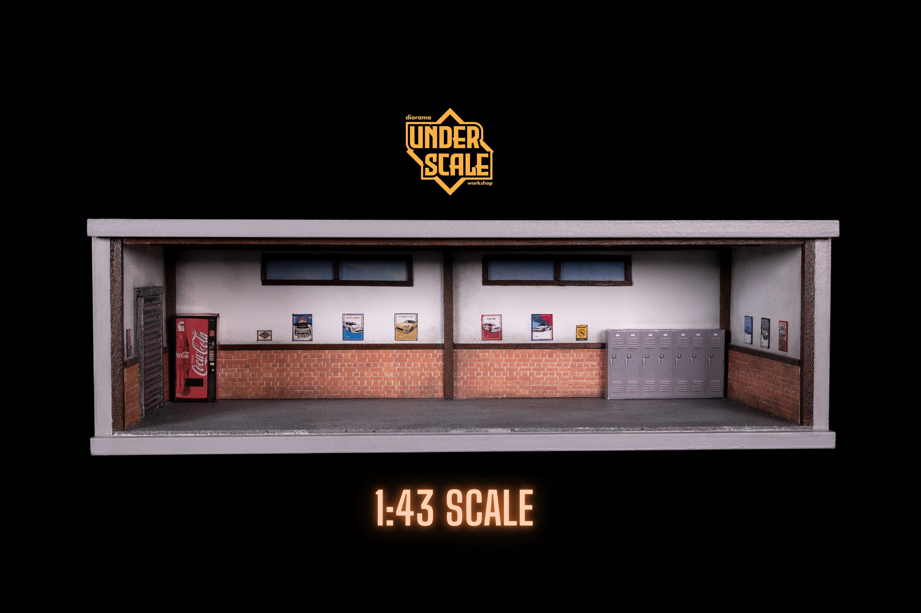 1:43 Scale Diorama Garage - Etsy