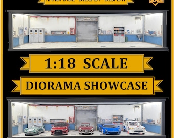 ミニチュアガレージツールキャビネット - 1:18スケールモデルカー