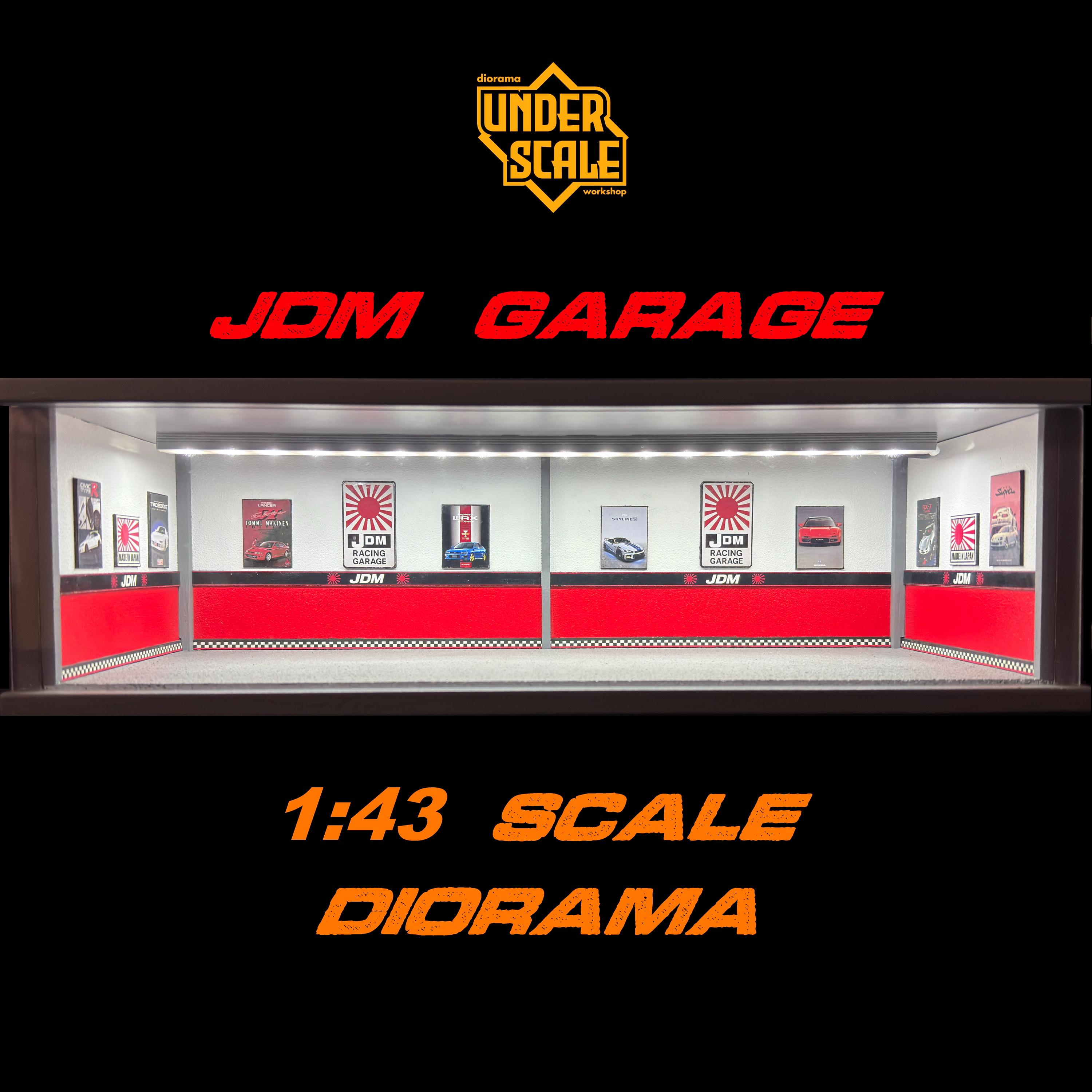 ★ Diorama Garage Plate　　　　　　　　　　　　　　【数限】 ☆ Diorama Garage Plate 【数限】 ☆ Diorama Garage Plate 【数限】