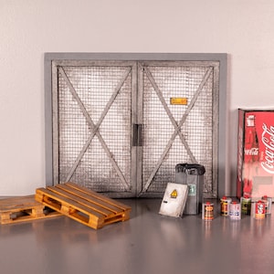 1 18 Diorama Garage Accessories  All in one Pack