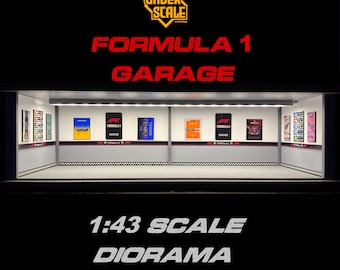 Espositore Per Auto Da Corsa Di Formula 1 Per Modelli Bburago Pressofusi In Scala 1:43 - Contiene Tre Auto Indipendenti - Autoportante O Montabile A Parete - Italia - Foto 13