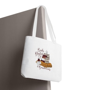 Tragetasche - Bücherliebhaber, gemütlich, warm und stilvolles Accessoire, perfekt für Bibliothek, Strand oder Café - Geschenk für Leser, Studenten und Bücher