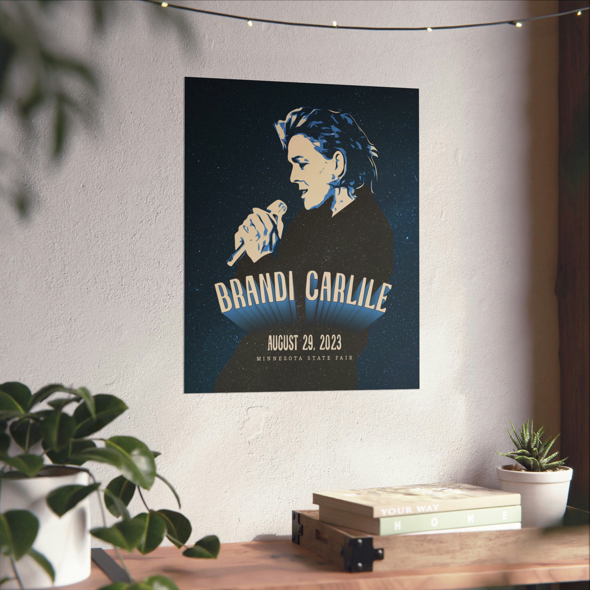 Brandi Carlile Poster Minnesota State Fair Concert Commemorative