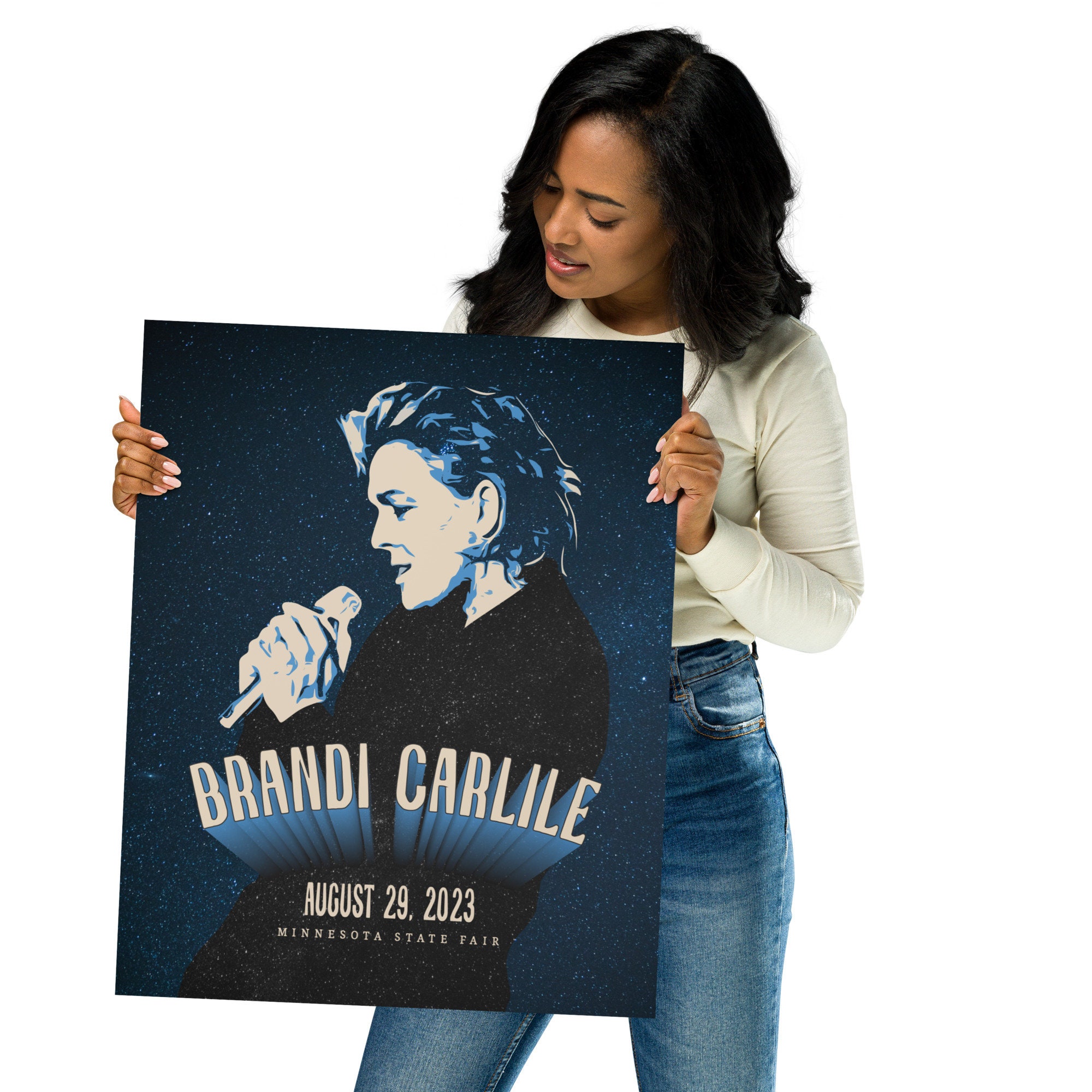 Brandi Carlile Poster Minnesota State Fair Concert Commemorative