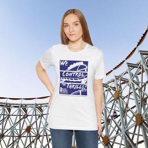 IOE OG Steelie Tee, UK listing, Front Graphic, Roller Coaster T-Shirt, Theme Park Shirt, Coaster Enthusiast Gift, Amusement Park Apparel