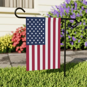 Bandera vertical de Estados Unidos para jardín, bandera decorativa de EE. UU., bandera para casa de Estados Unidos