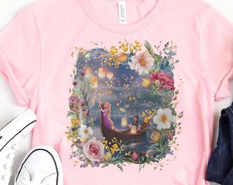 Vintage Disney Tangled Shirt | Funny Flynn Rider Rapunzel Princess T-Shirt | Magic Kingdom Tee | Disneyland Trip Shirts, Disneyworld Parks
