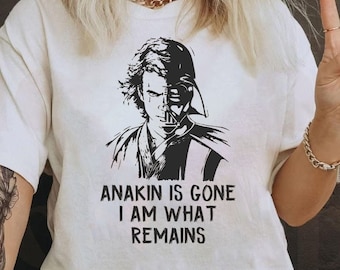 Retro Disney Star Wars Shirt | Anakin ist gegangen, ich bin, was T-Shirt bleibt | Galaxy's Edge | Star Wars Tag T-Shirt | Star Wars Feier