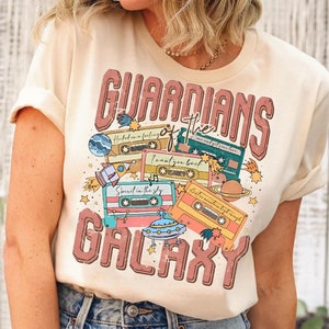 Vintage Guardians Of The Galaxy Shirt | Galactic Guardians T-Shirt | Funny Star Lord Tee | Avengers Team Shirt | Disney Family Vacation